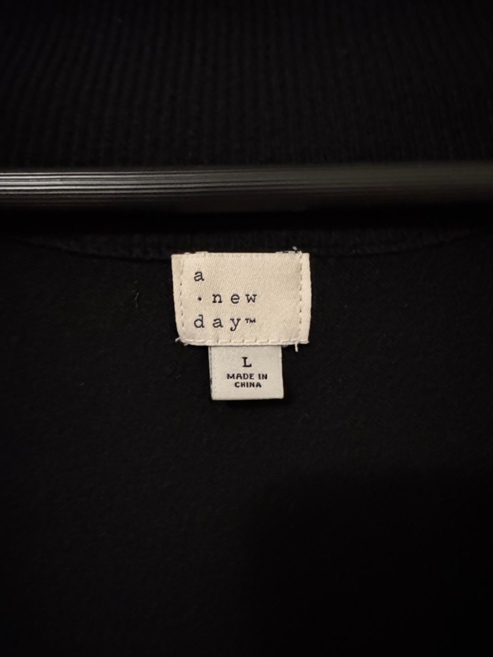 a new day Black Open-Front Longline Cardigan - Picture 2 of 5